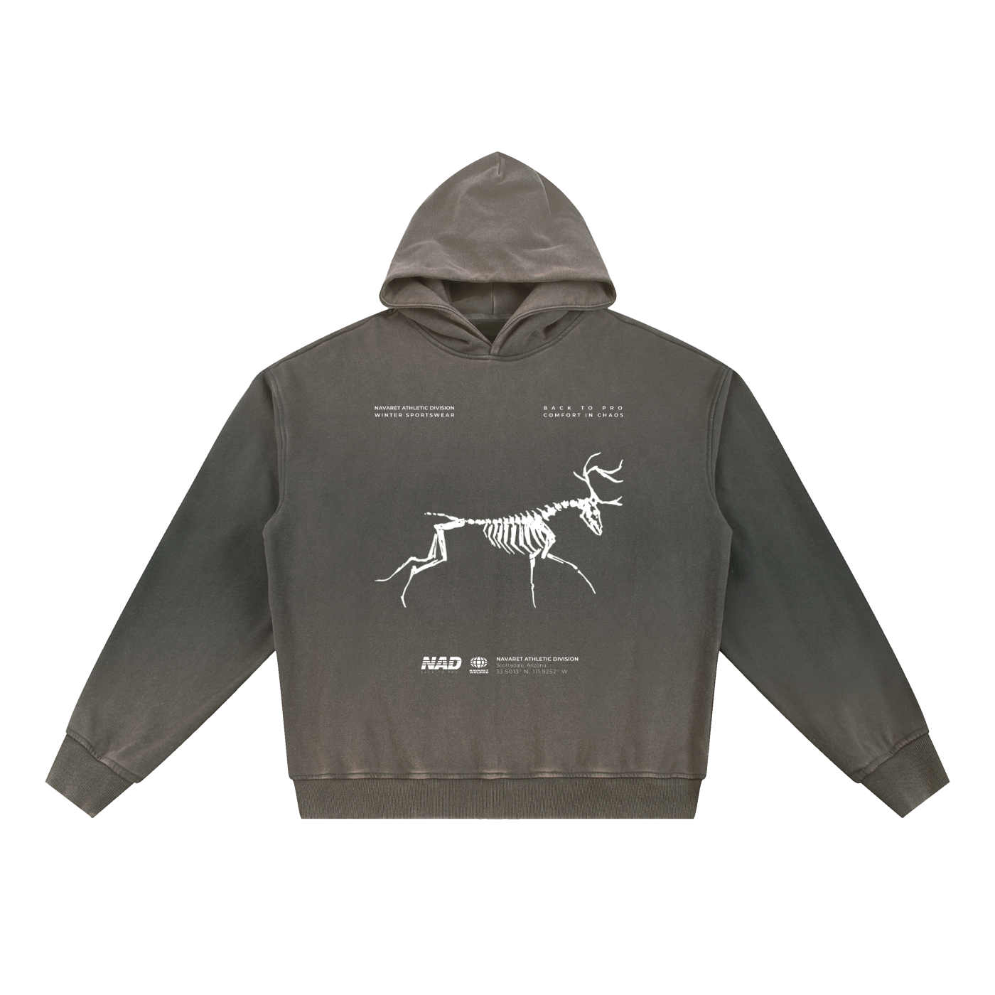 COMFORT IN CHAOS OVERSIZED HOODIE