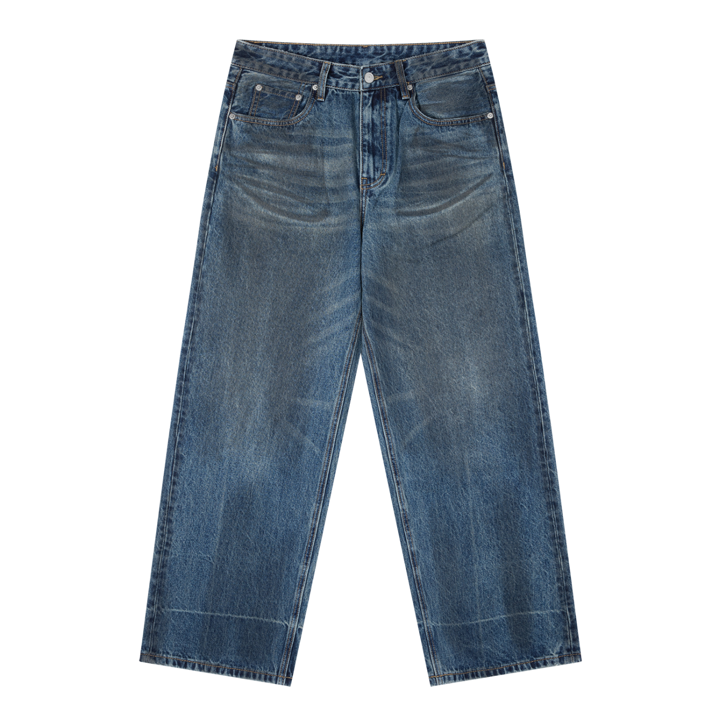 THE PIONEER VINTAGE BAGGY DENIM JEANS