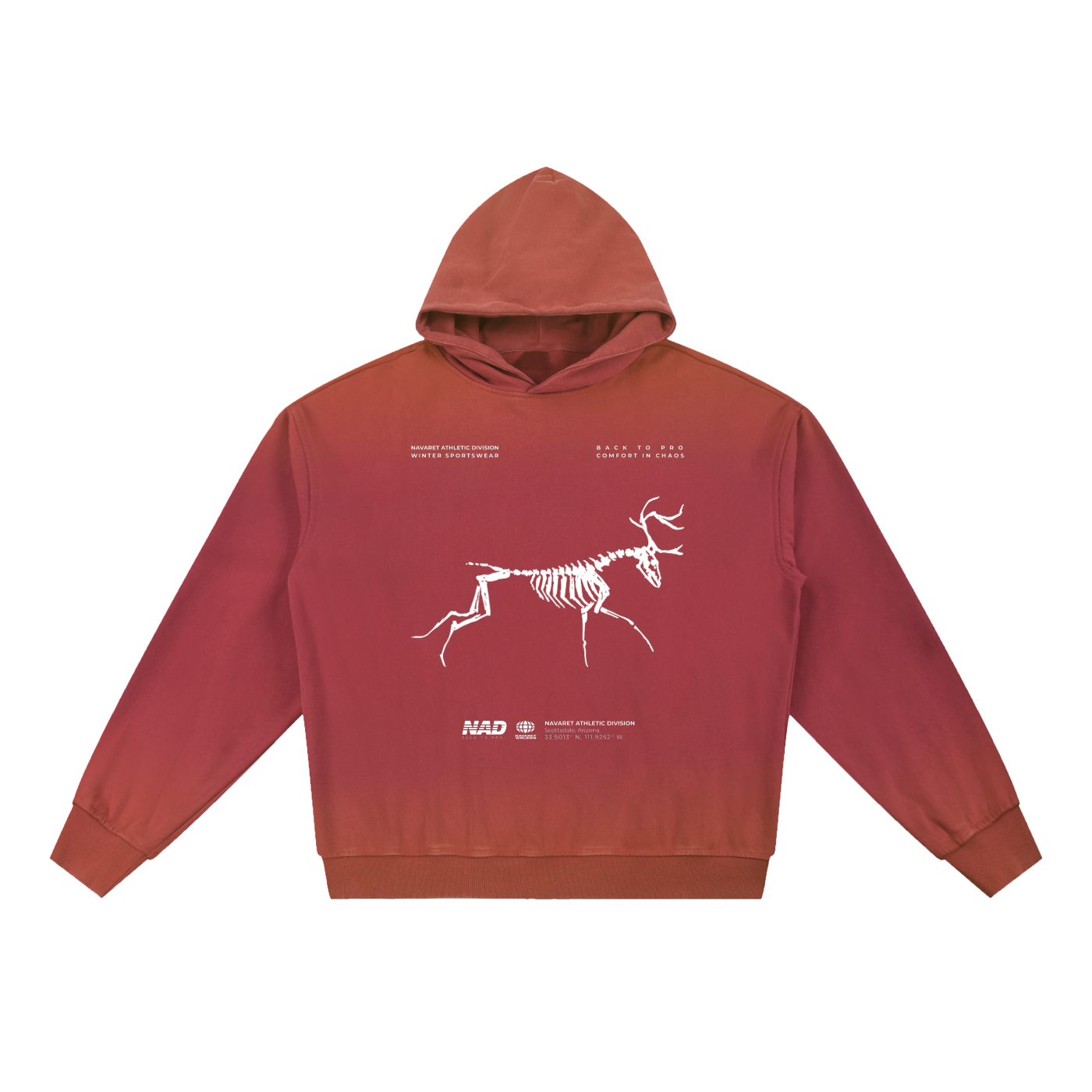 COMFORT IN CHAOS OVERSIZED HOODIE