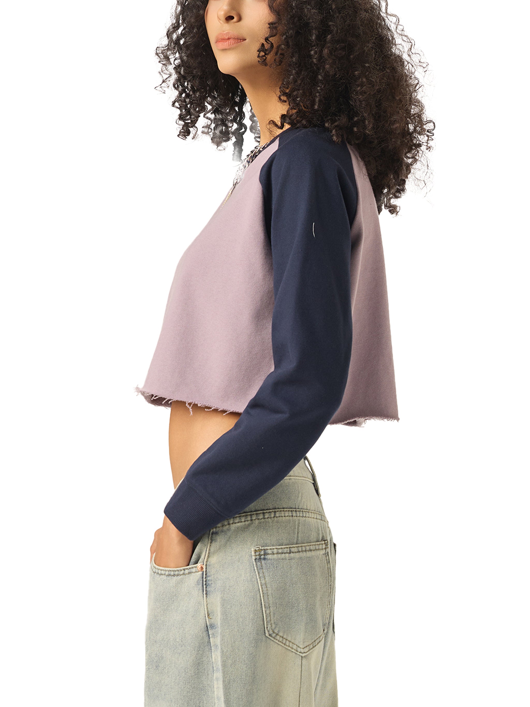 THE CHOSEN - THIRD CROSS CROP SWEATSHIRT