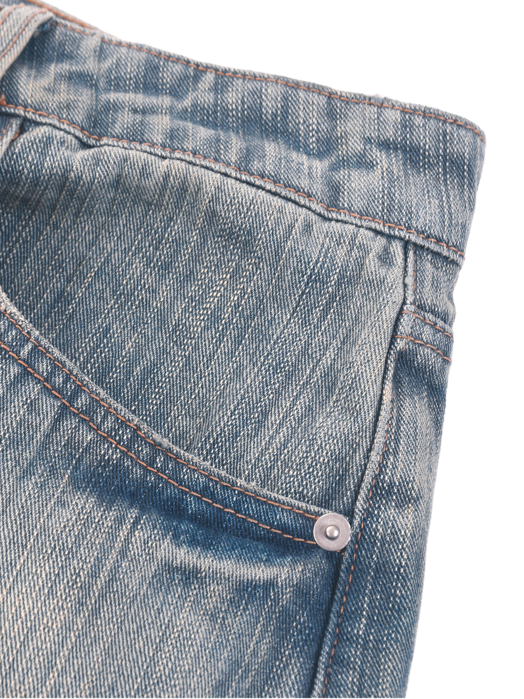 THE SOVEREIGN TROUSER VINTAGE DISTRESSED DENIM JEANS
