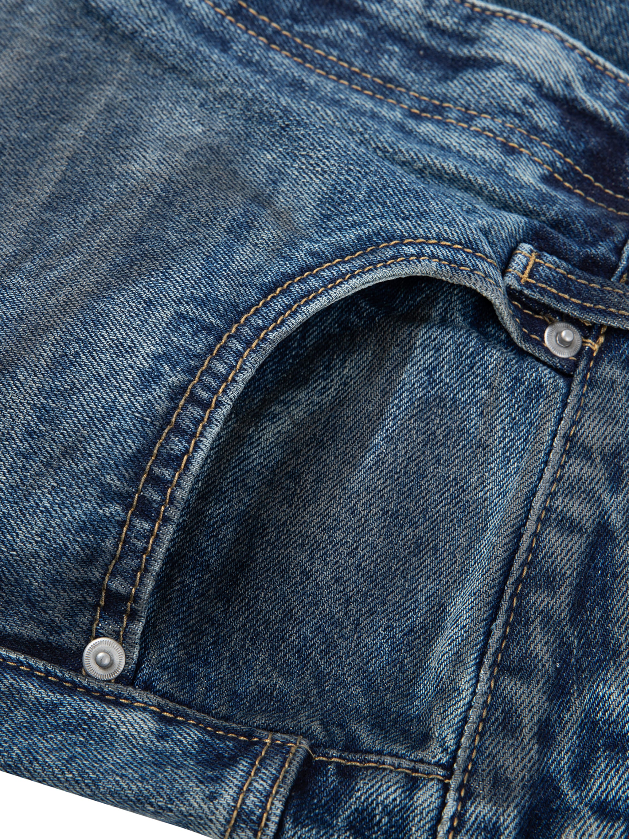 THE PIONEER VINTAGE BAGGY DENIM JEANS